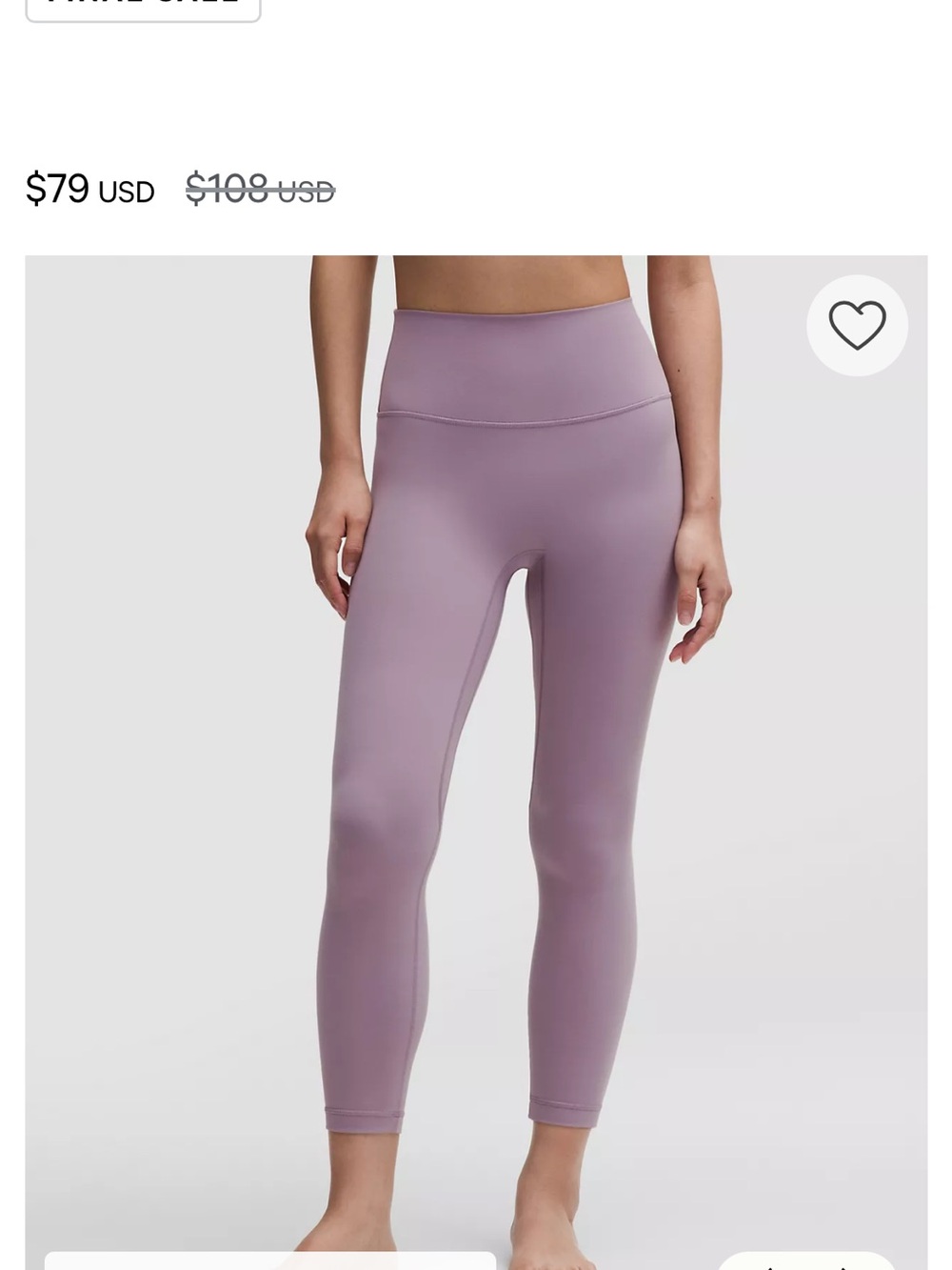 lululemon athletica Mauve High-Rise Align Leggings